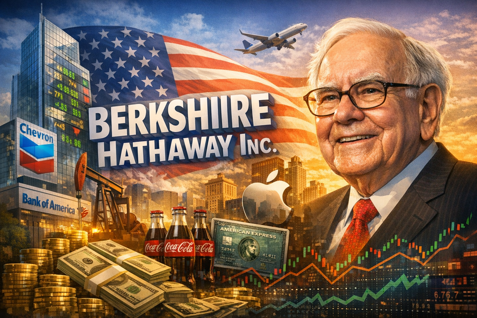 バークシャー・ハサウェイの主要保有株（2025〜2026年時点）